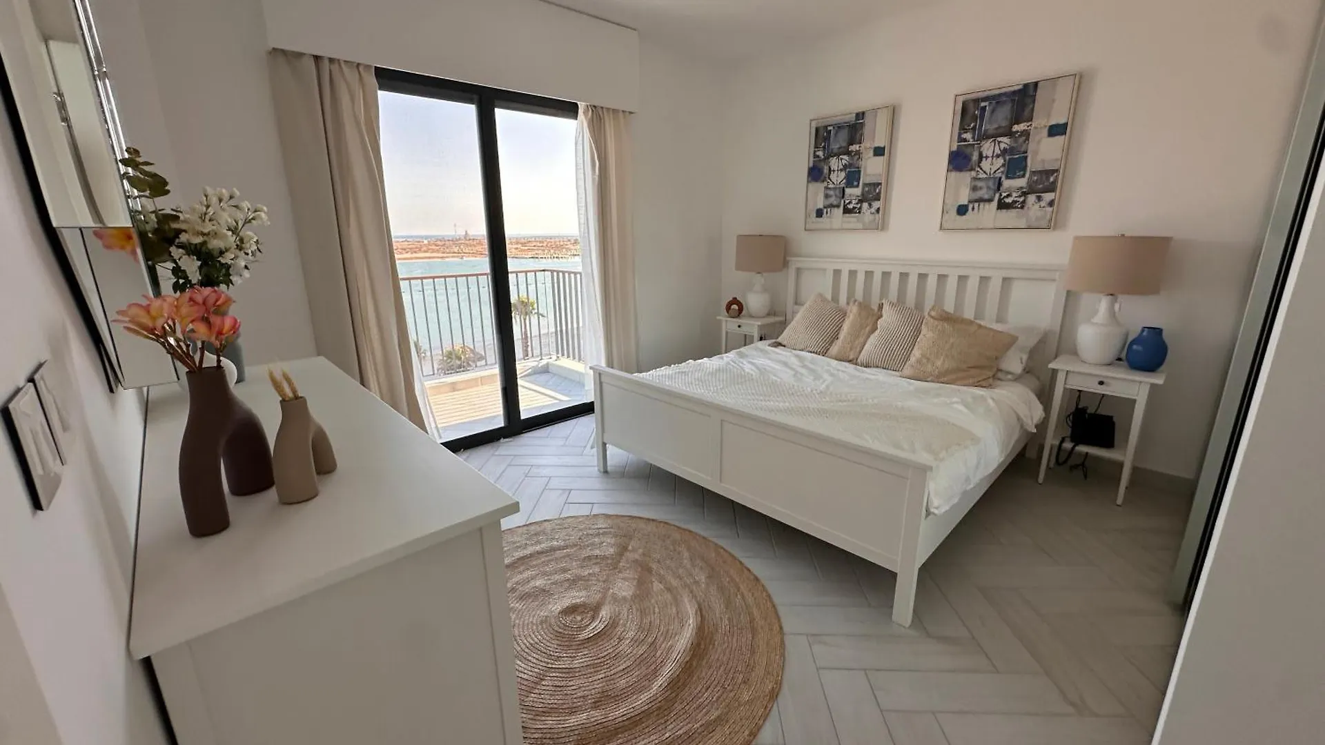 עקבה Chic One-Bedroom With Sea View 0*,